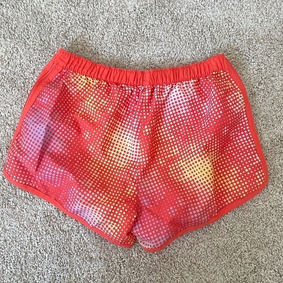 Adidas athletic running shorts small orange yellow - Picture 4 of 8